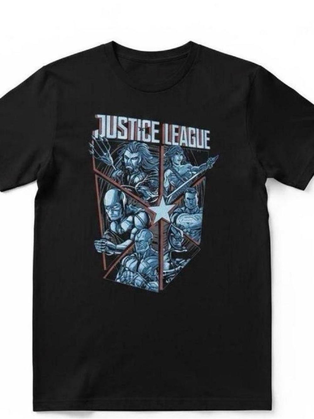 Justice League Graphic Short Sleeve Tee - Black